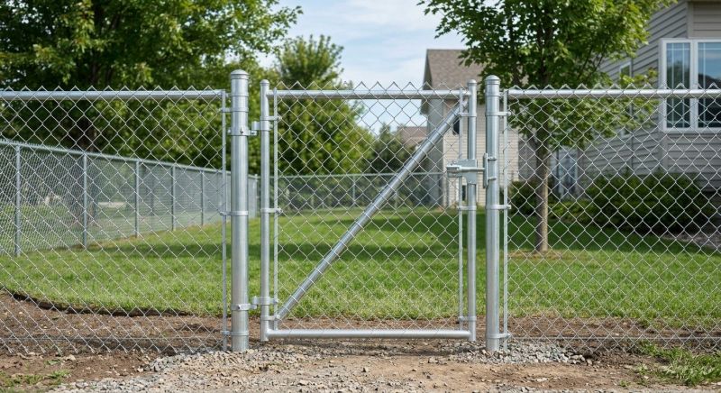 Metal Mesh Fence Installation in Pearland, TX